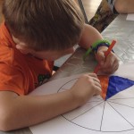 Nueva manualidad infantil de rueda de matemáticas