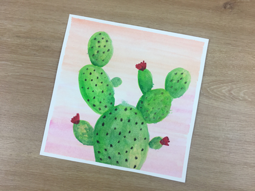 Como Dibujar Cactus Con Acuarelas Talleres Infantiles Bcn