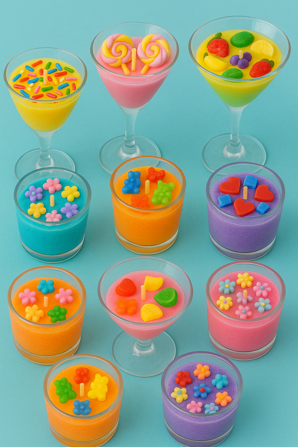Velas artesanales con niños