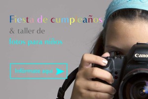 FIESTA DE CUMPLEAÑOS INFANTIL CON TALLER DE FOTOGRAFIA