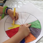 Taller infantil de rueda de matemáticas